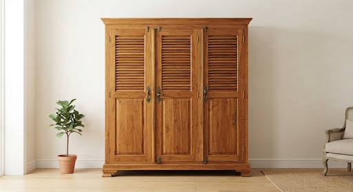 3-Door Solid Wood Almirah solid wood furniture Lucknow Indira Nagar